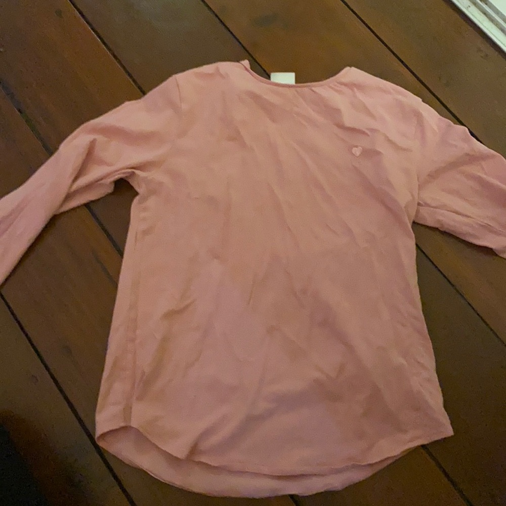 zara pink long sleeve